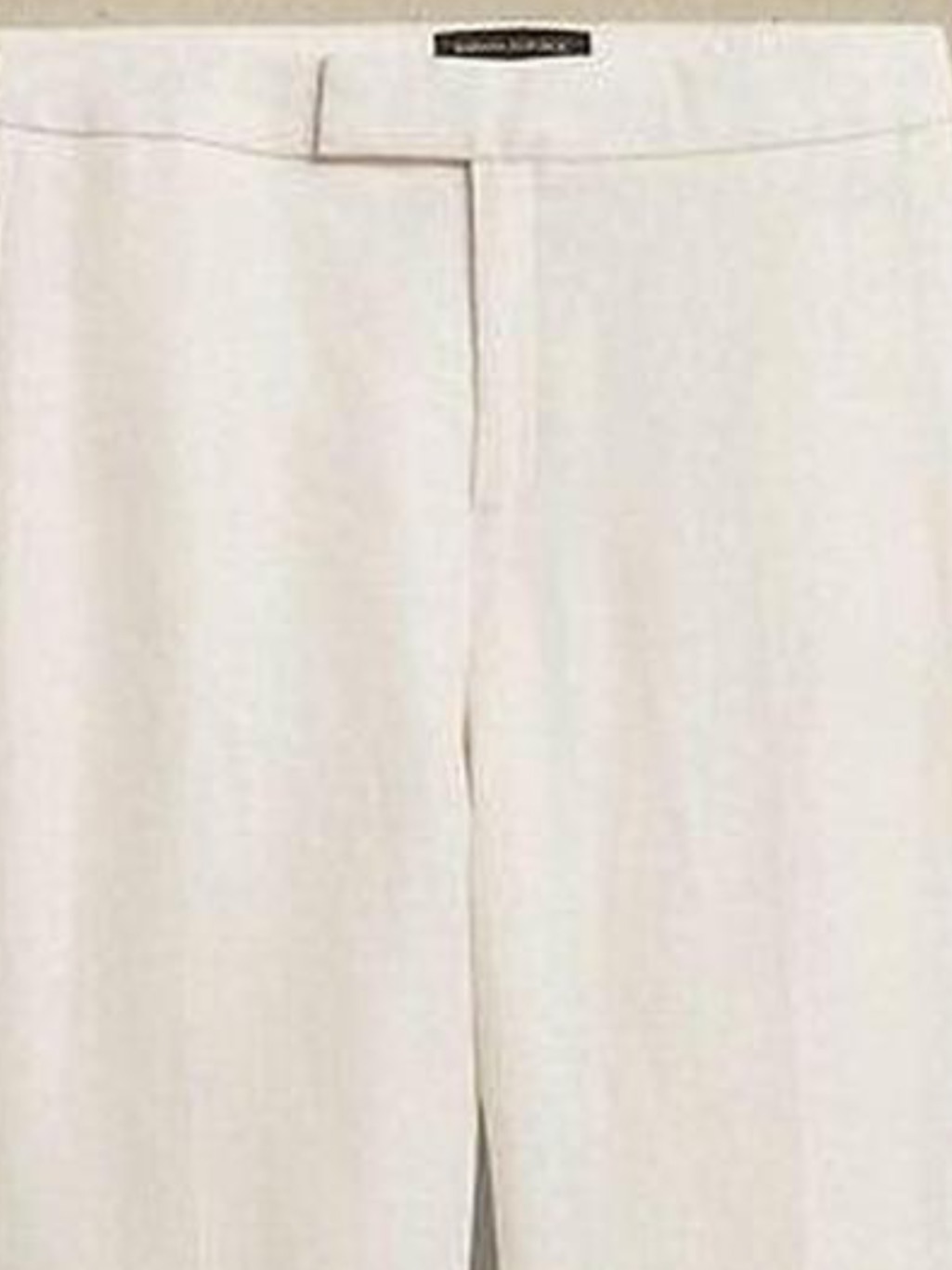 Nwt Woman’s Banana Republic Cream Linen Pants